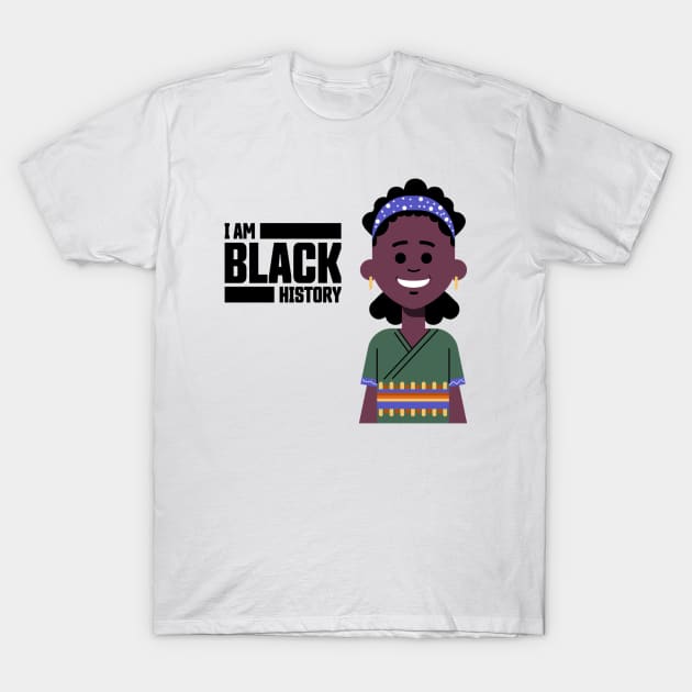 Black history month t-shirt T-Shirt by Tomblo